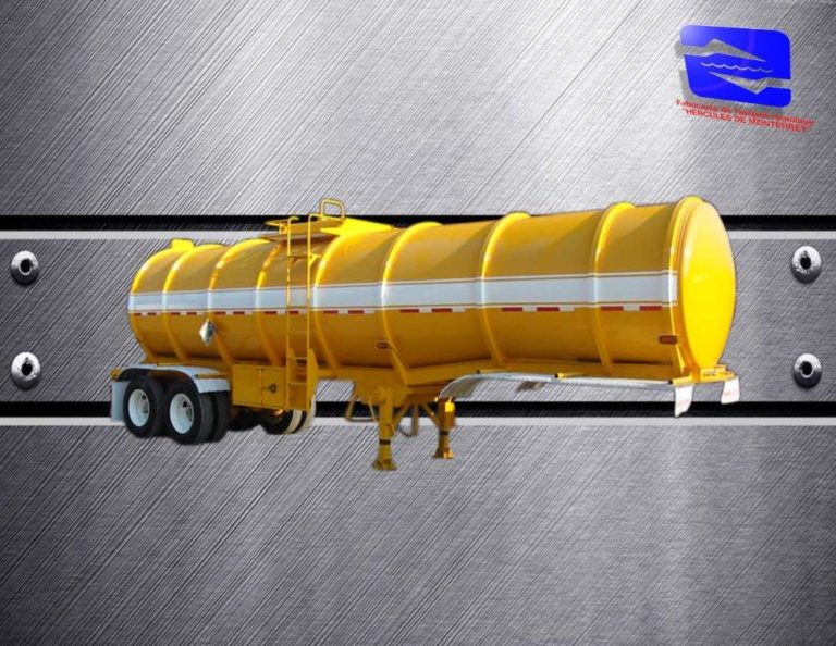 Tanque semiremolque ciíndrico con transición de 31,000 litros
